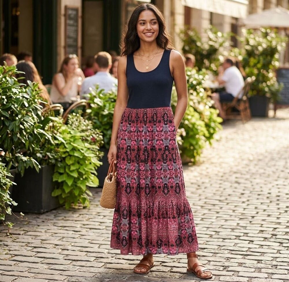 Women with Control by Renee Greenstein size S maxi